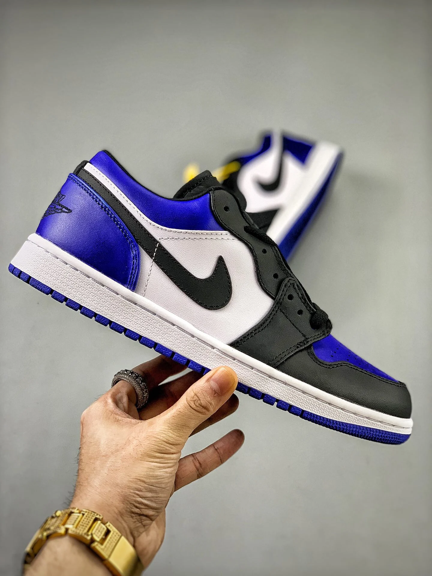 Air Jordan 1 Low Sport Royal White-Black For Sale