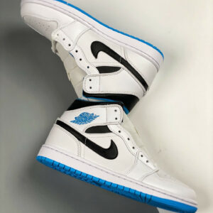 Air Jordan 1 Mid Laser Blue 554724-141 For Sale