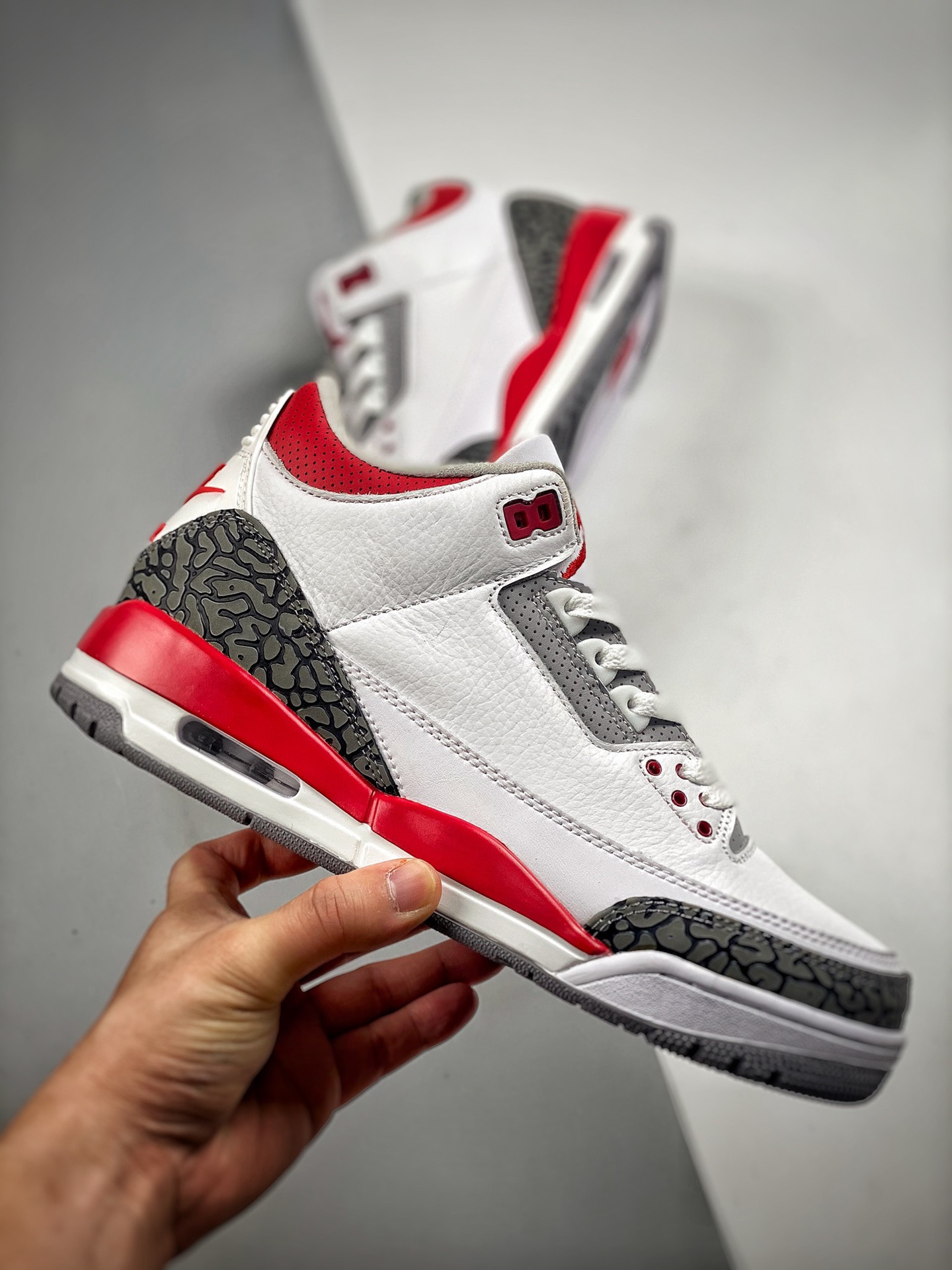 Air Jordan 3 OG White Fire Red-Black DN3707-160 For Sale