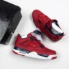 Air Jordan 4 SE FIBA Gym Red White-Metallic Gold-Obsidian