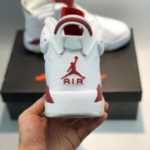 Air Jordan 6 Retro Off White Maroon 384664-116 For Sale