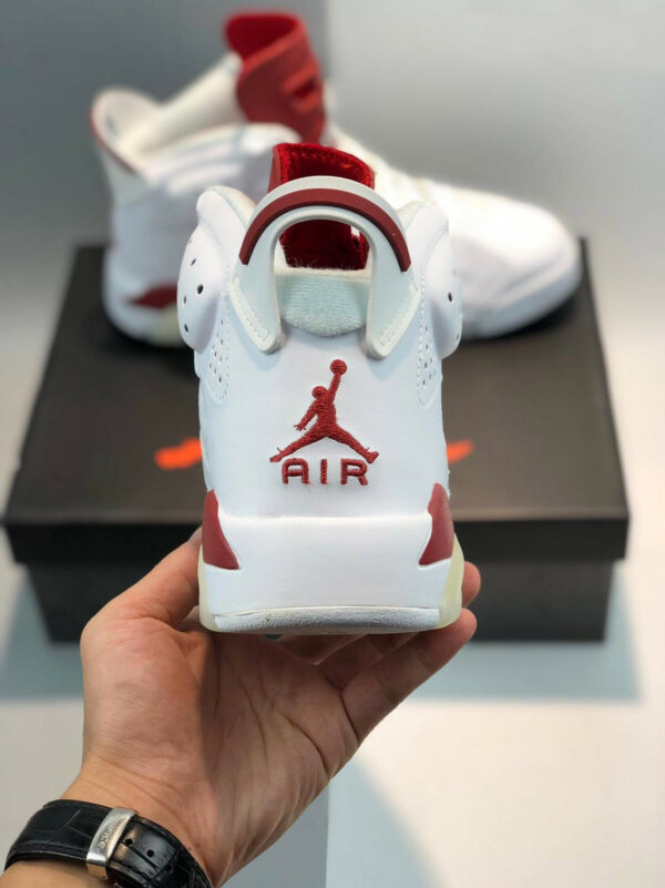 Air Jordan 6 Retro Off White Maroon 384664-116 For Sale