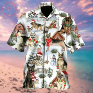 All I Want For Are German Shepherds Hawaiian Shirt