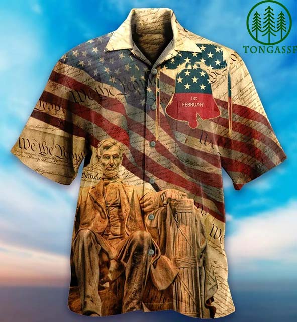 American Abraham Lincoln President Hawaiian Shirt