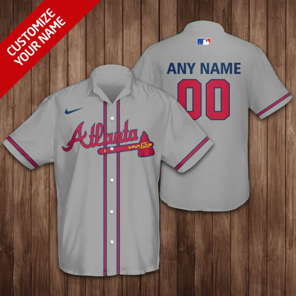 Atlanta Braves Hawaiian Shirt Beach Outfit Summer