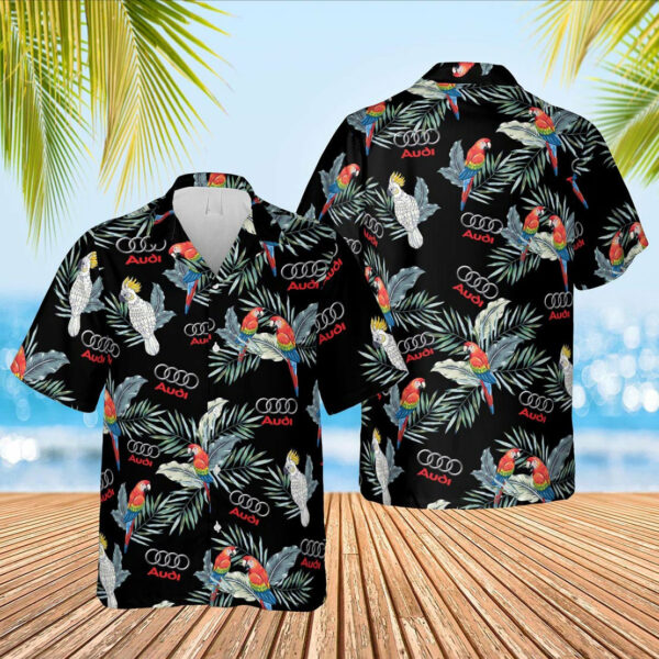 Audi Hawaiian Shirt Beach Outfit Summer