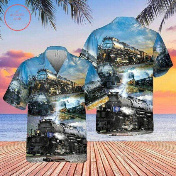 Awesome Big Boy Train Hawaiian Shirt