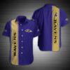 Baltimore Ravens Hawaiian Shirt Beach Summer Outfit