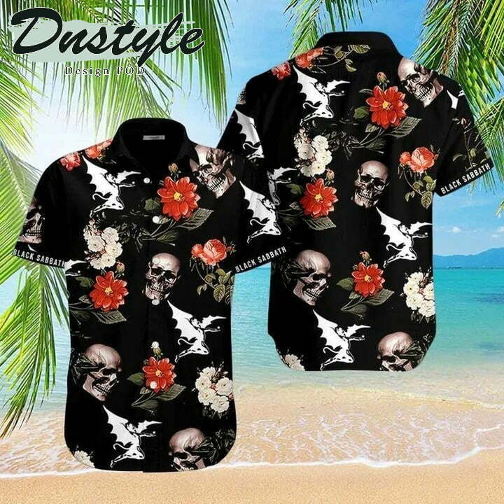 Black Sabbath Hawaiian Shirt Outfit Summer Beach