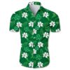 Boston Celtics Floral Small Flowers Hawaiian Shirt