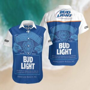 Bud Light Hawaiian Shirt Summer Beach Outfit