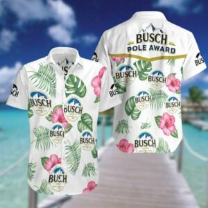 Busch Beer Custom S Hawaiian Shirt