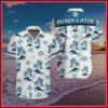 Busch Latte Beer Hawaiian Shirt Outfit Summer Beach