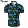 Carolina Panthers Floral Hawaiian Shirt
