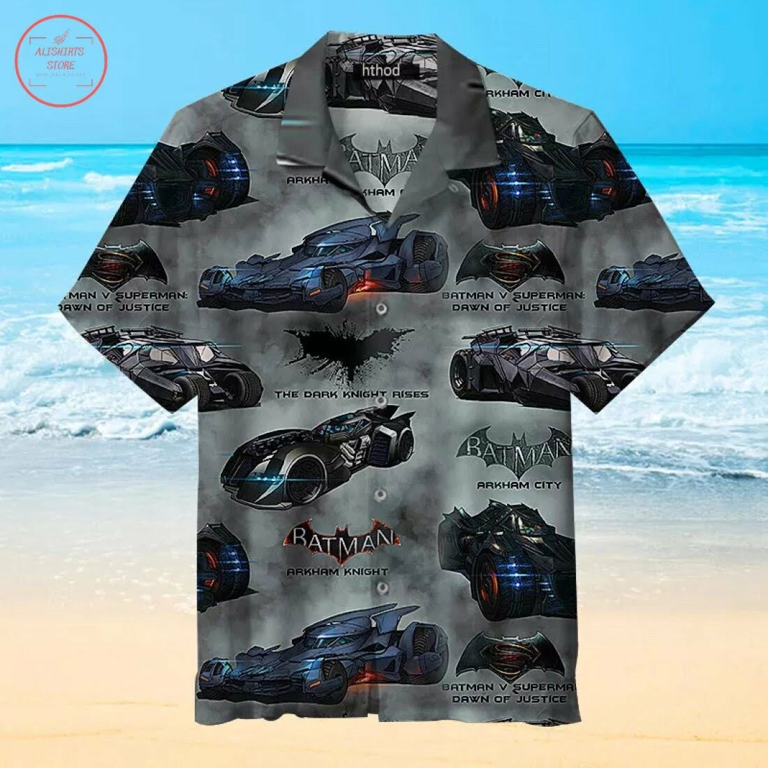 Casual Batmobile Hawaiian Shirt Outfit Summer Beach