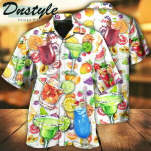 Cocktail Margarita Colorful Style Hawaiian Shirt