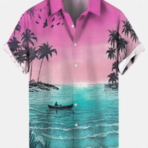 Coconut Tree S Hawaiian Shirt Summer Beach Outfit