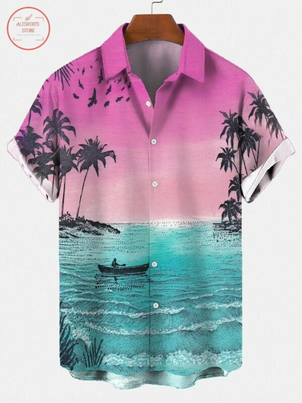 Coconut Tree S Hawaiian Shirt Summer Beach Outfit