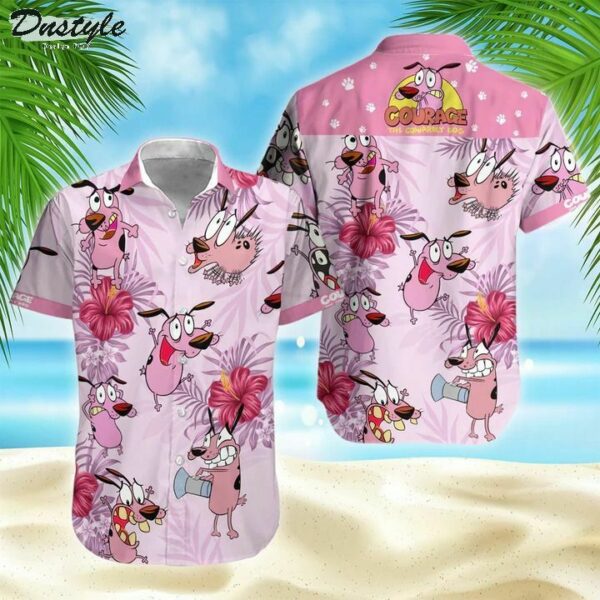 Courage The Cowardly Dog Hawaiian Shirt