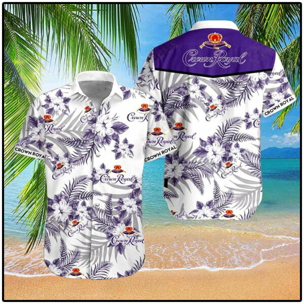 Crown Royal Hawaiian Shirt Summer Outfit Beach