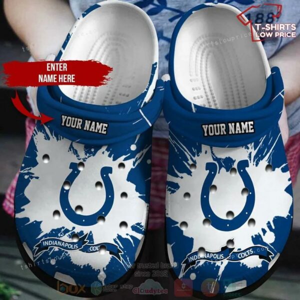 Indianapolis Colts Nfl Crocs Shoes AG