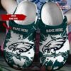 Philadelphia Eagles Nfl Crocs Shoes KN