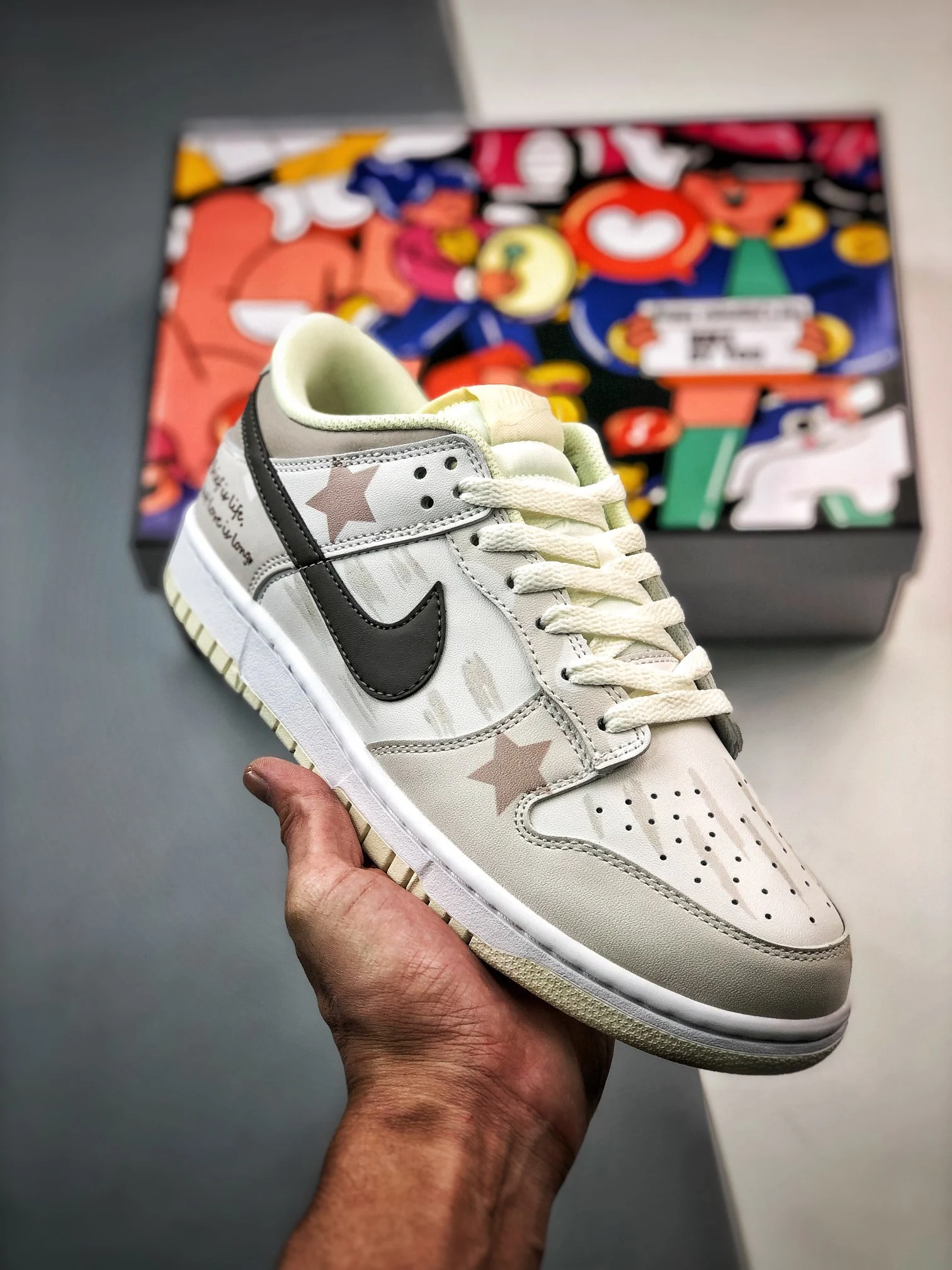 Custom Nike Dunk Low Coconut Milk For Sale