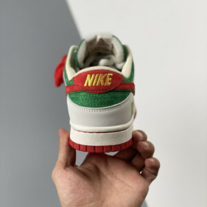 Custom Nike Dunk Low Portugal White Green Red For Sale