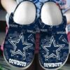 Dallas Cowboys Crocs Shoes IQ