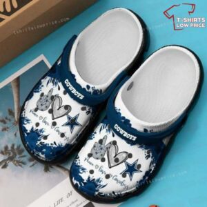 Dallas Cowboys Crocs Shoes XY