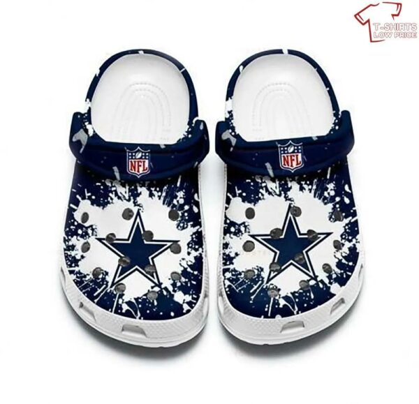 Dallas Cowboys Crocs Shoes HG