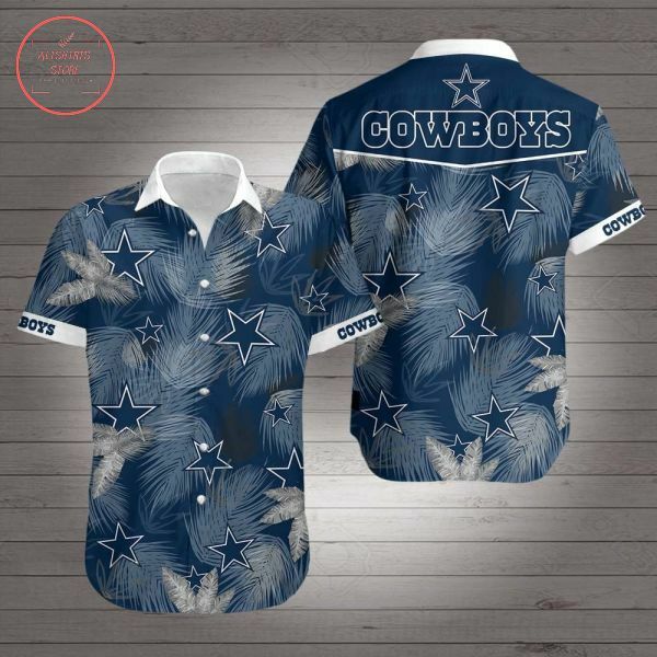Dallas Cowboys Simple S Hawaiian Shirt