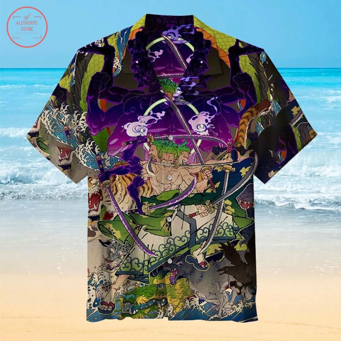 Dark Lord Sauron Hawaiian Shirt Outfit Summer Beach