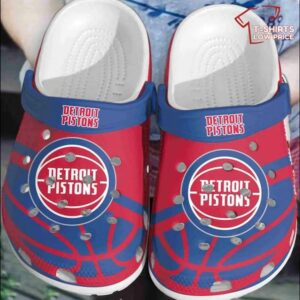 Detroit Pistons Crocs Shoes HM