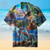Dinosaur Roaming Hawaiian Shirt Outfit Beach Summer