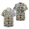 Dirt Track Racing Fast Loud Live Proud Stay Dirty Hawaiian Shirt