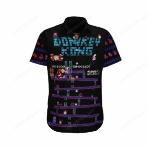 Donkey Kong Nes Game Hawaiian Shirt