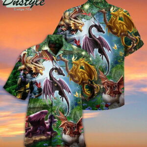 Dragon Fly Love Life Hawaiian Shirt