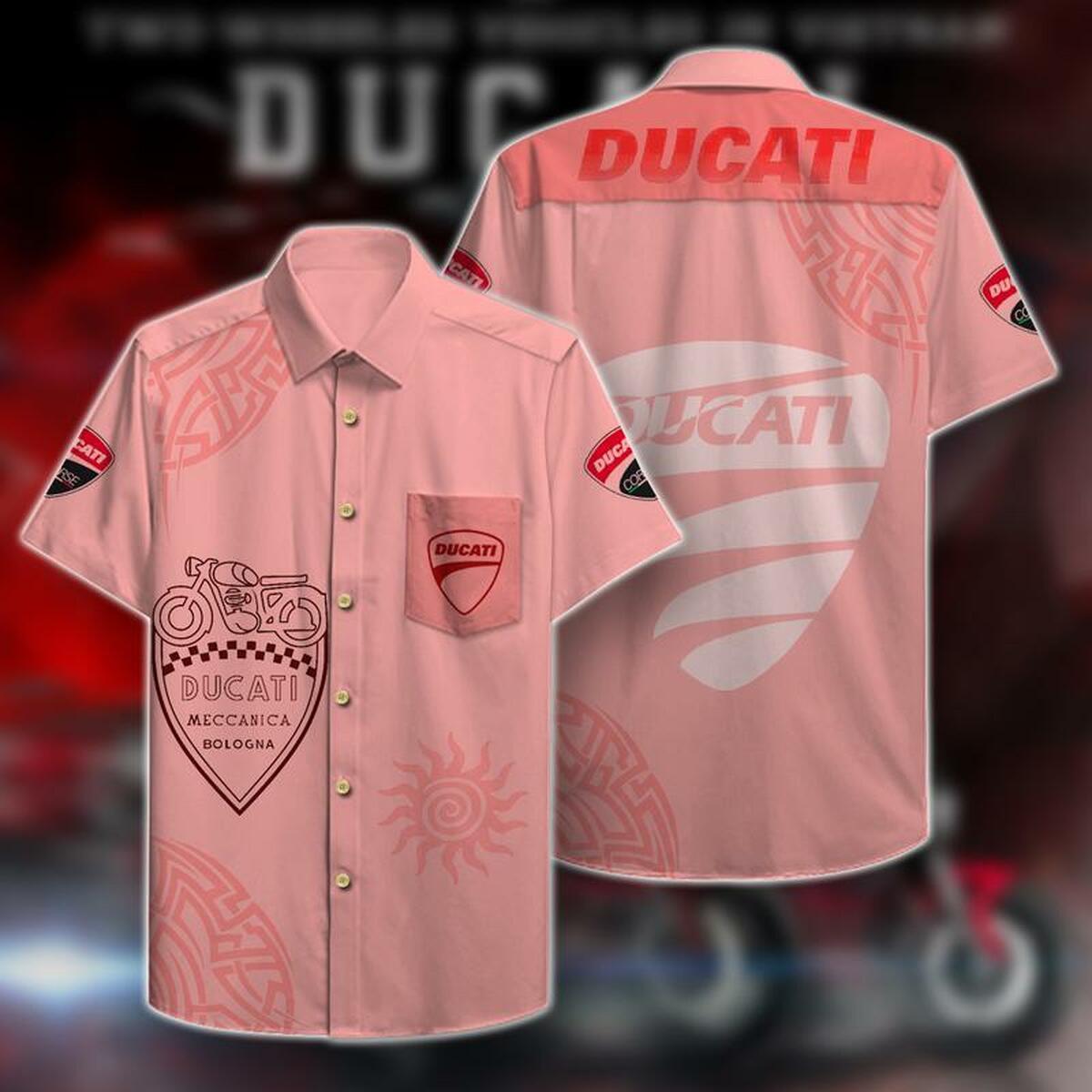 Ducati Hawaiian Shirt Summer Outfit Beach
