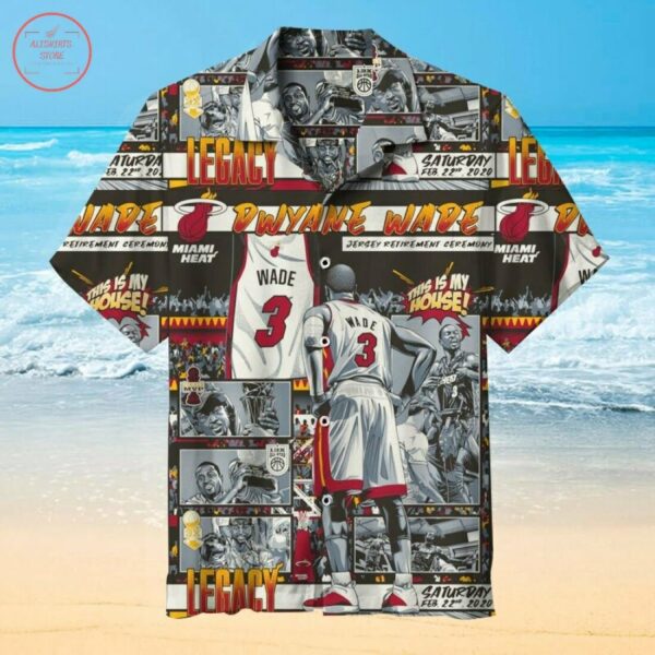 Dwyane Wade Hawaiian Shirt Outfit Beach Summer