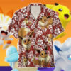 Eevee Pokemon Hawaiian Shirt Beach Outfit Summer