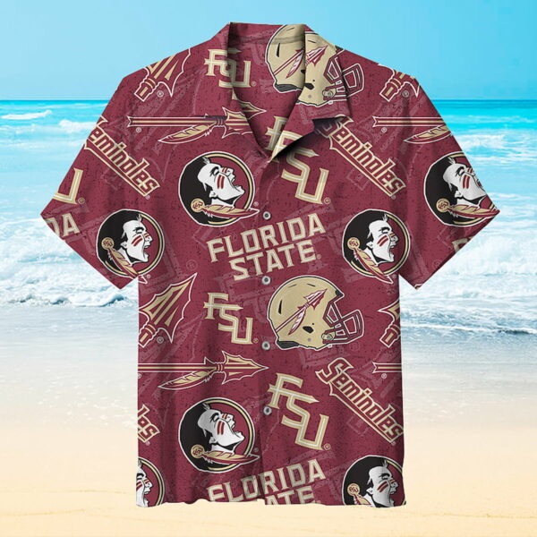 Florida State University Fashion Hawaiian Shirt