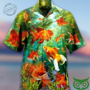 Goldfish Beautiful Love It Limited Edition Hawaiian Shirt