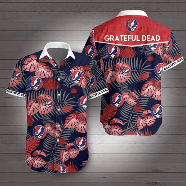 Grateful Dead Hawaiian Shirt Outfit Summer Beach