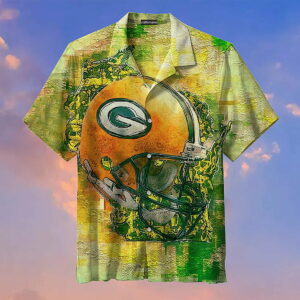 Green Bay Packers Graffiti S Hawaiian Shirt