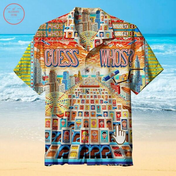 Guess Who Hawaiian Shirt Beach Summer Outfit