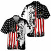 Guinness Beer American Flag Hawaiian Shirt