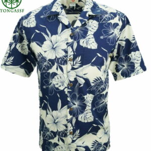 Hibiscus Leaf Hawaiian Shirt Beach Summer Outfit