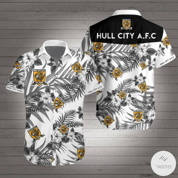 Hull City Hawaiian Shirt Beach Summer Outfit