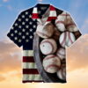I Love Baseball Baseball Hawaiian Shirt